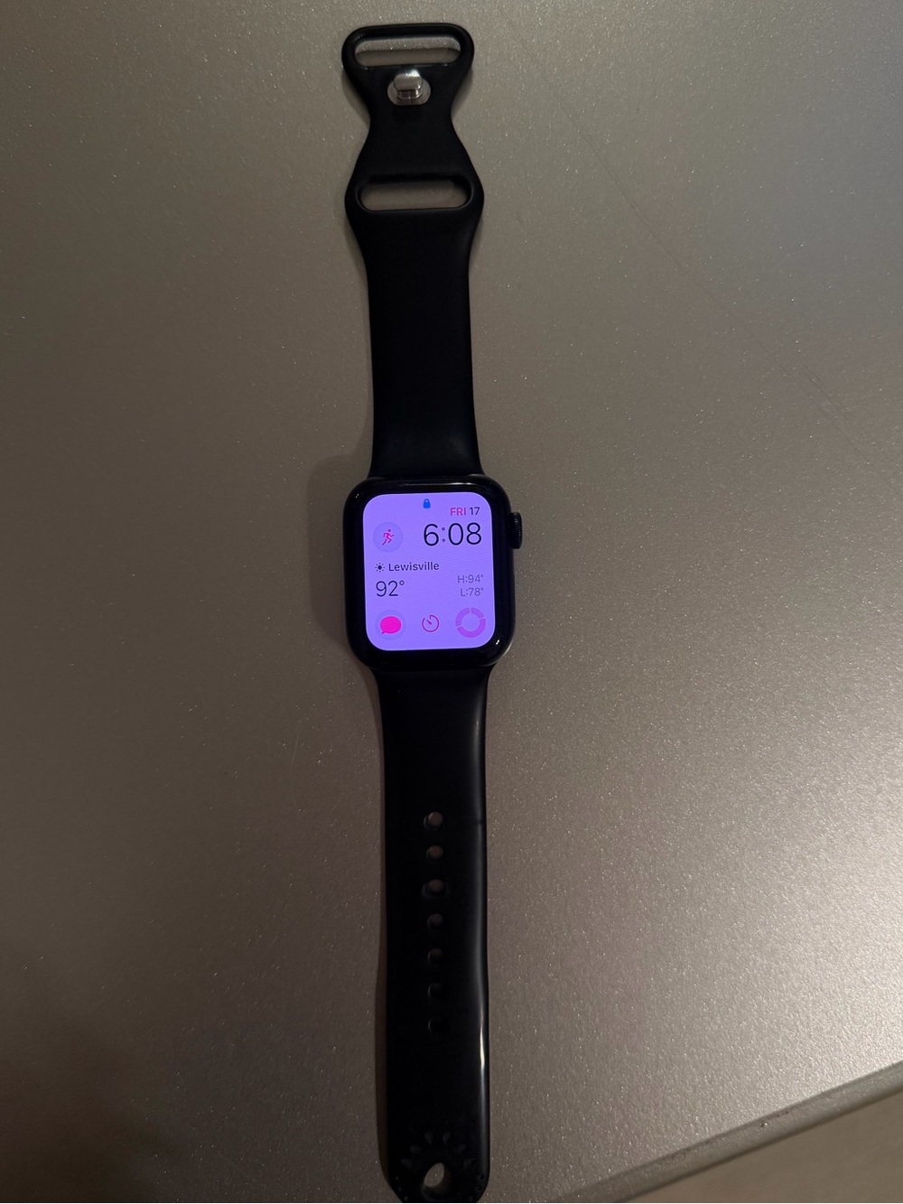 apple watch SE 2nd gen GPS black